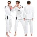 BJJ Gi Mens Brazilian Jiu Jitsu Suit Cotton Jujitsu Uniform With Free White Belt - DiscoveringUOnline