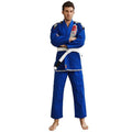 BJJ Gi Mens Brazilian Jiu Jitsu Suit Cotton Jujitsu Uniform With Free White Belt - DiscoveringUOnline