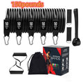 11Pcs Resistance Bands Set - DiscoveringUOnline