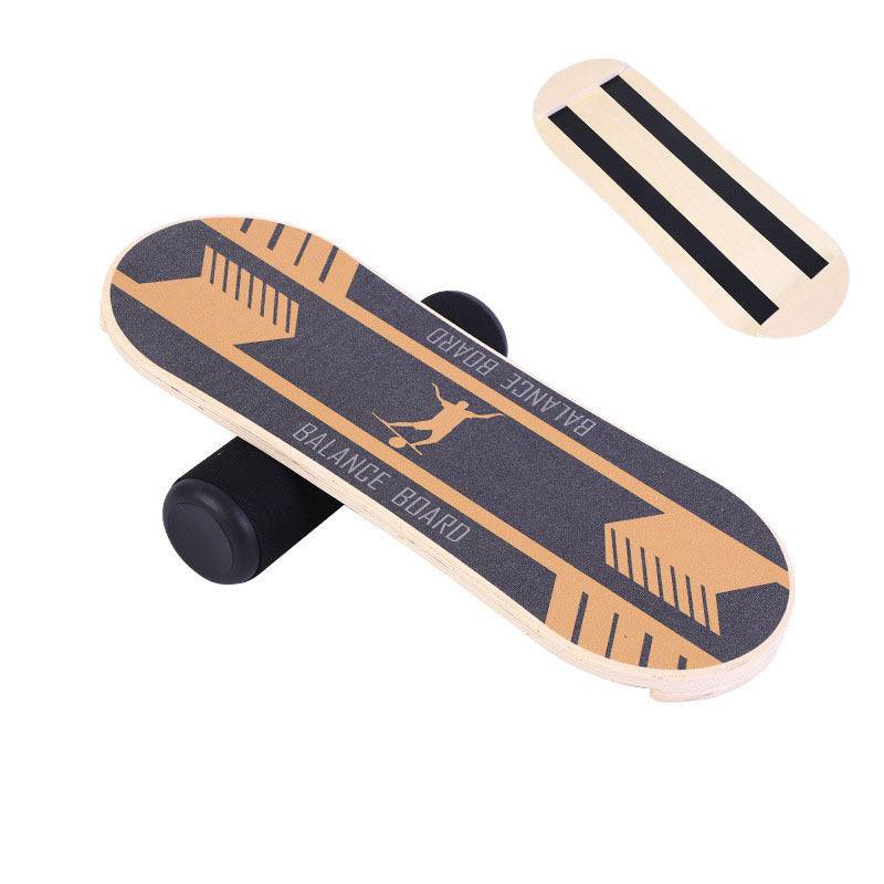 Wooden Yoga Balance Board - DiscoveringUOnline