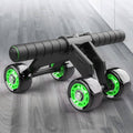 4 Wheels Abdominal Muscle Roller - DiscoveringUOnline