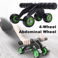 4 Wheels Abdominal Muscle Roller - DiscoveringUOnline