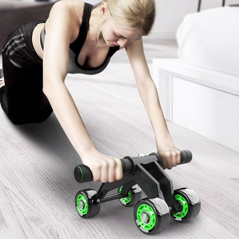 4 Wheels Abdominal Muscle Roller - DiscoveringUOnline