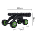 4 Wheels Abdominal Muscle Roller - DiscoveringUOnline