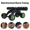 4 Wheels Abdominal Muscle Roller - DiscoveringUOnline