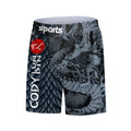 Cody Men Grappling Wear With Print  Jiu jitsu No Gi Bjj Rashguard Exercise Polyester Sportswear MMA Running Gym Clothes - DiscoveringUOnline