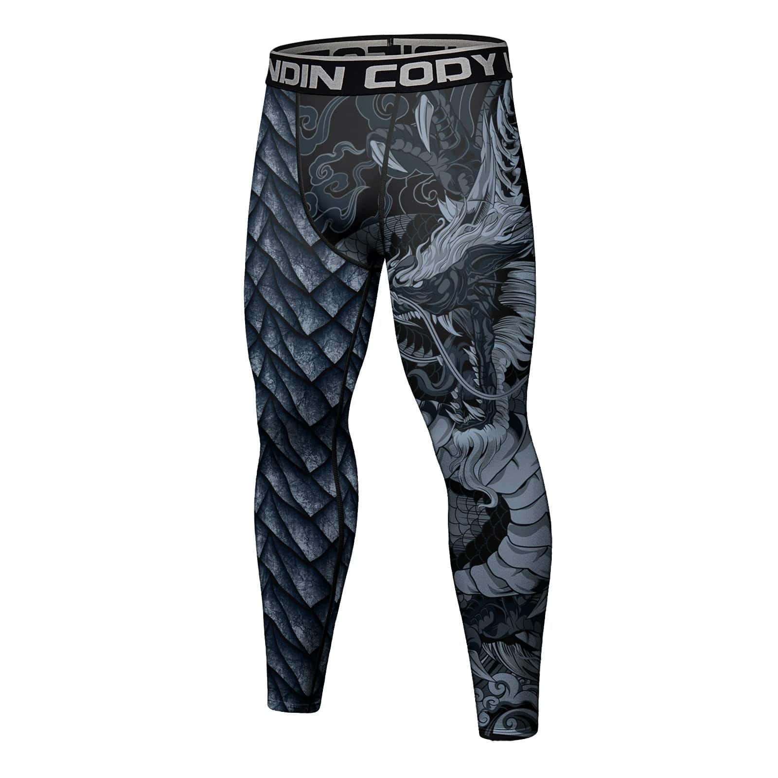 Cody Men Grappling Wear With Print  Jiu jitsu No Gi Bjj Rashguard Exercise Polyester Sportswear MMA Running Gym Clothes - DiscoveringUOnline