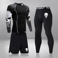 Male Quick Drying Sportswear Compression Clothing Fitness Training Kit Thermal Underwear Men's Running Sports Suit MMA Rashgard - DiscoveringUOnline