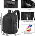 Travel Laptop Backpack Water Resistant Anti-Theft Bag with USB Charging Port and Lock 15.6 Inch Computer Business Backpacks for Women Men Work College Gift,Casual Daypack - DiscoveringUOnline