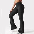 Newest Women Wide Leg High Stretch Yoga Leggings Naked Feeling Compression Fitness Workwear with pockets Yoga Pant ﻿ - DiscoveringUOnline