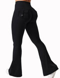 Newest Women Wide Leg High Stretch Yoga Leggings Naked Feeling Compression Fitness Workwear with pockets Yoga Pant ﻿ - DiscoveringUOnline