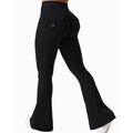 Newest Women Wide Leg High Stretch Yoga Leggings Naked Feeling Compression Fitness Workwear with pockets Yoga Pant ﻿ - DiscoveringUOnline