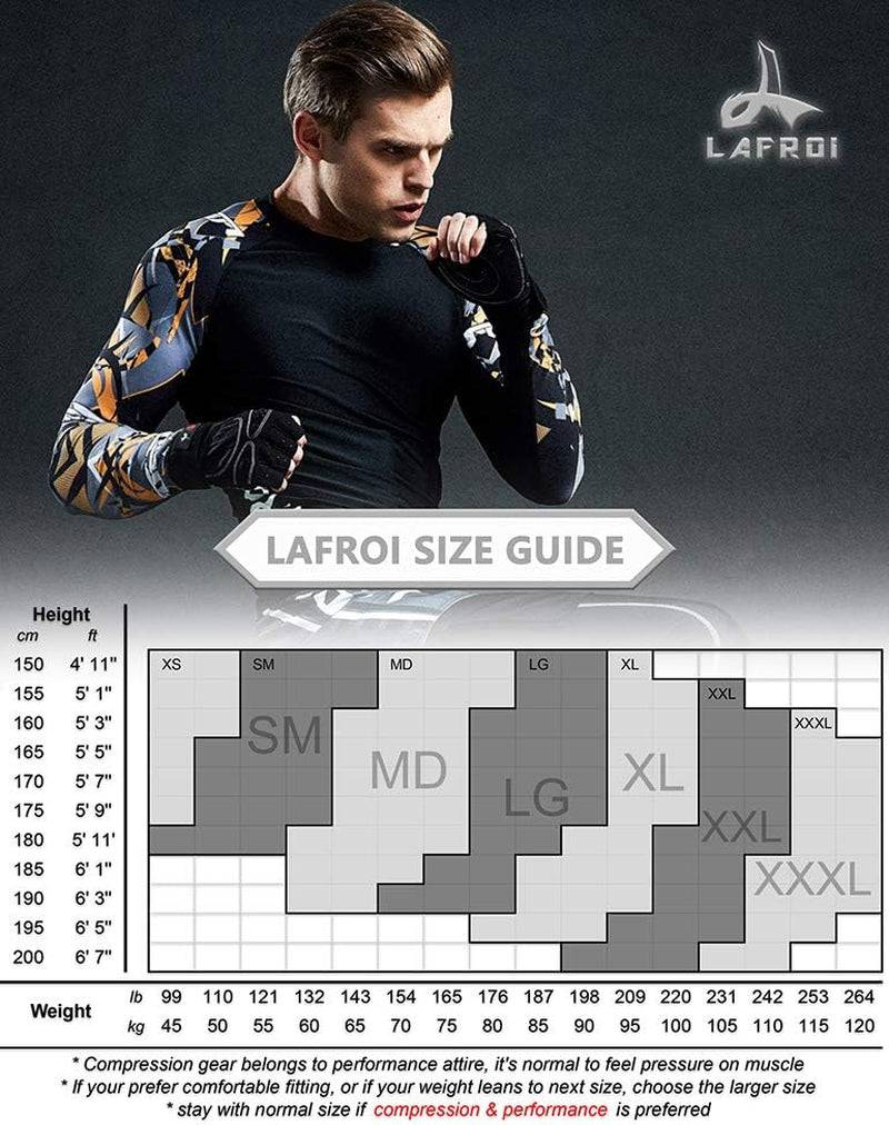 Men'S Long Sleeve UPF 50+ Baselayer Skins Performance Fit Compression Rash Guard-Clyyb - DiscoveringUOnline