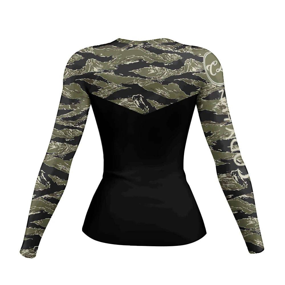 Cody Lundin MMA Grappling Rash Guard Women BJJ Training No Gi Fighting Wear Long Sleeve Tight Sublimation Gym Fitness Shirts - DiscoveringUOnline