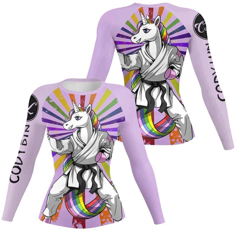 Cody Lundin MMA Grappling Rash Guard Women BJJ Training No Gi Fighting Wear Long Sleeve Tight Sublimation Gym Fitness Shirts - DiscoveringUOnline