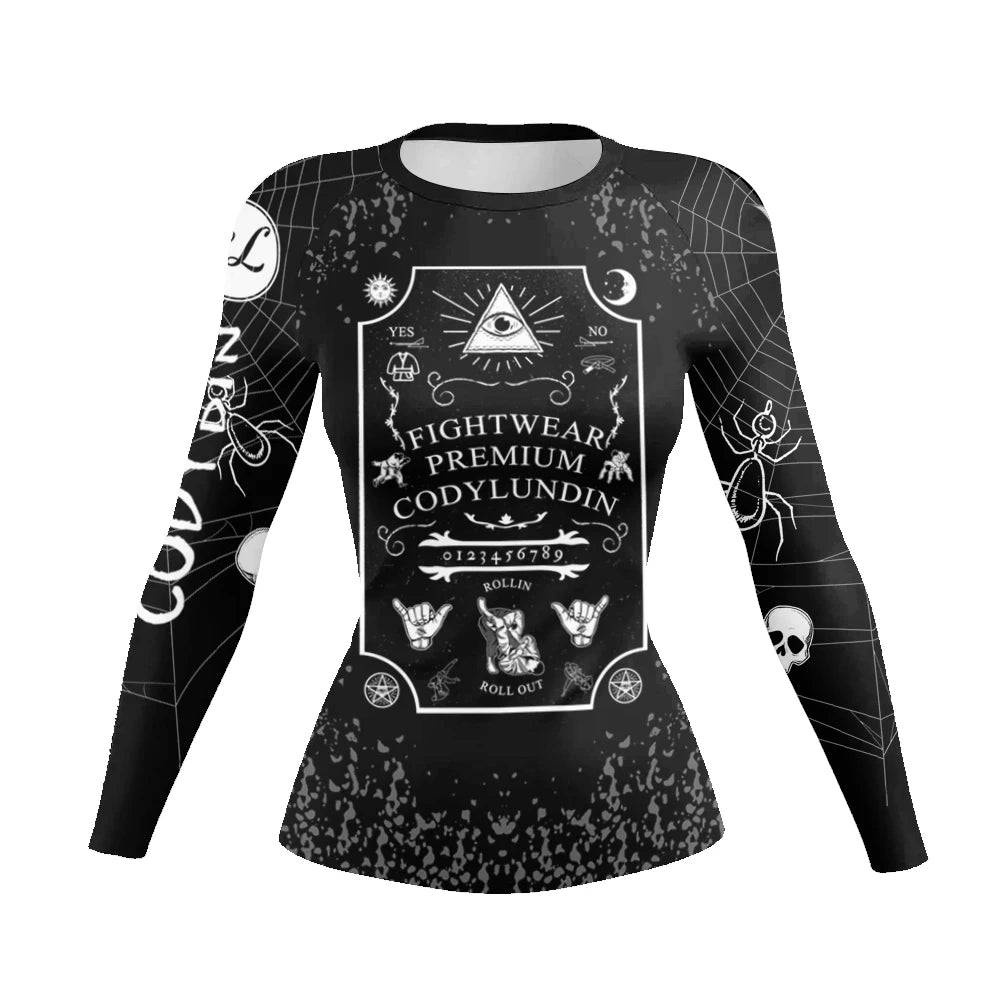 Cody Lundin MMA Grappling Rash Guard Women BJJ Training No Gi Fighting Wear Long Sleeve Tight Sublimation Gym Fitness Shirts - DiscoveringUOnline