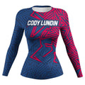 Cody Lundin MMA Grappling Rash Guard Women BJJ Training No Gi Fighting Wear Long Sleeve Tight Sublimation Gym Fitness Shirts - DiscoveringUOnline