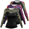 Cody Lundin MMA Grappling Rash Guard Women BJJ Training No Gi Fighting Wear Long Sleeve Tight Sublimation Gym Fitness Shirts - DiscoveringUOnline