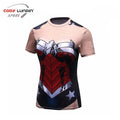 Rashguard T shirt Women MMA Compression Shirts Short Sleeve 3D Printing Sports Boxing T-shirts Bjj Rash Guard Kickboxing Jerseys - DiscoveringUOnline