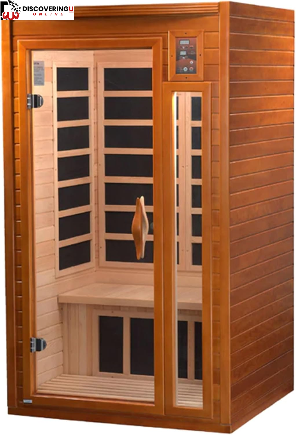 Home Sauna with Infrared Lighting for up to 2 People, Barcelona